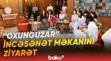 Mehriban Əliyeva və qızı Leyla Əliyeva Daşkənddə incəsənət məkanında - Baku TV