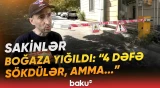 Yasamalda bu əraziyə girişi kimlər bağlayıb? - "Dəfələrlə şikayət etmişik, deyirlər ki..." - Baku TV