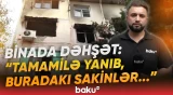 Bakıda binada güclü partlayış baş verdi | Əməkdaşımız hadisə yerində - Baku TV