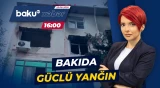 Bakıdakı partlayış binada yaşayanlara qorxulu anlar yaşatdı - Baku TV CANLI
