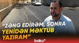 "Ortalıqda heç nə yoxdur" | 3 ildir həll edilməyən problem sakinləri özündən çıxardı - Baku TV