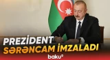 Prezident İlham Əliyevdən “Sabah” futbol klubu ilə bağlı sərəncam - Baku TV
