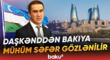 Şerzod Xocayev sentyabrda Azərbaycanla hansı məsələləri müzakirə edəcək? - Baku TV