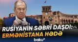 Rusiyanın planı baş tutmadı | Lavrov Ermənistanı niyə təhdid etdi?  - Baku TV