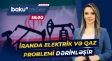 İranda enerji böhranı: Dövlət qurumları bağlanır? - Baku TV CANLI
