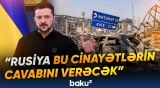 Zelenski Rusiyanın kütləvi hücum statistikasını açıqlayıb - Baku TV