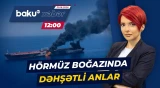 Neft tankeri Hörmüz boğazında minaya düşdü - Baku TV CANLI