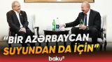 "Bu suyu mən gətirmişəm özümlə" | Azərbaycan və İran liderləri arasında səmimi anlar - Baku TV
