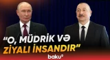 Putin İlham Əliyev haqqında danışdı - Baku TV