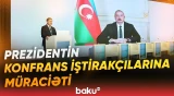 Hikmət Hacıyev Prezidentin konfrans iştirakçılarına müraciətini səsləndirdi - Baku TV