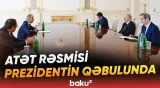 İlham Əliyev ATƏT Parlament Assambleyasının prezidenti ilə nələri müzakirə etdi? - Baku TV