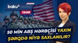 Trampa İranla bağlı yeni hərbi variantlar təqdim olundu - Baku TV CANLI