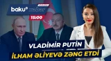 Azərbaycan və Rusiya prezidentləri nələri müzakirə etdi? - Baku TV CANLI