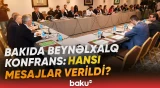 Fərid Şəfiyev Cənubi Qafqazla bağlı konfransda hansı məsələləri vurğuladı? - Baku TV