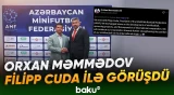 Orxan Məmmədov WMF prezidenti ilə minifubol barədə nələri müzakirə etdi? - Baku TV