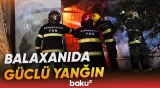 Balaxanıda obyektdə yanğın baş verib | FHN hadisə yerində - Baku TV