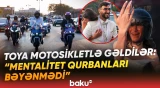 "Sümüyüm çıxmışdı çölə" | Motosikletlə toya gələn gəlin və bəy qonaqları şoka saldı - Baku TV