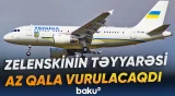 Moldova səmasında Zelenskinin təyyarəsi üçün ciddi təhlükə - Baku TV