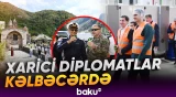 Diplomatik korpusun nümayəndələri Kəlbəcərdə tarixi abidəyə baş çəkdilər - Baku TV