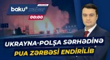 Rusiya Ukraynanın Polşa ilə sərhədində yerləşən lokomotivi vurub - Baku TV CANLI