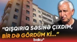 Keçmiş məcburi köçkünlərin yaşadığı binada qorxulu anlar | Mingəçevir - Baku TV