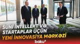 İlham Əliyev “SABAH.city” innovasiya şəhərciyinin birinci mərhələsinin açılışında - Baku TV