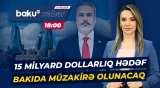 Türkiyənin XİN rəhbəri Hakan Fidan Azərbaycana səfər edəcək - Baku TV CANLI