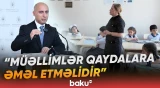 Emin Əmrullayev müəllimlərin geyimindən danışdı - Baku TV