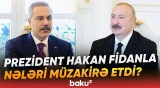 Hakan Fidan Prezidentin qəbulunda | Görüşdə hansı məsələlər vurğulandı? - Baku TV