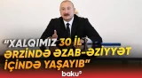 "Kim güclüdür, o da haqlıdır" prinsipini biz ortaya atmamışıq" | Prezident - Baku TV