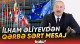 "Avropa Parlamenti işğalçı Ermənistana hər zaman dəstək verib" | İlham Əliyev - Baku TV
