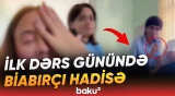 Bakıda şagirdlər məktəbdə canlı yayım açıb görün nə etdilər - Baku TV