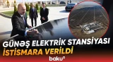 İlham Əliyev “Qobustan” Günəş Elektrik Stansiyasının açılışında iştirak edib - Baku TV