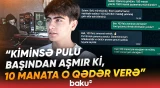 “Ağlı başında olan fikirləşər ki...” | Bir anda varlanmaq istəyənlər necə tələyə düşür? - Baku TV