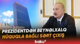 "BMT Təhlükəsizlik Şurası bunu etmək istəmirdi" | Prezident İlham Əliyev - Baku TV