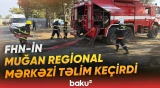 "Təlimdə əsas məqsəd..." | İmişlidə kompleks mülki müdafiə təliminə 42 texnika cəlb edildi - Baku TV