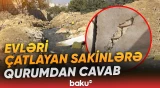 Sakinlər tullantı sularından şikayətçidir | Bəs qurum problemin səbəbini nədə görür? - Baku TV