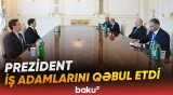 İlham Əliyev Çin və İtaliya şirkətlərinin nümayəndələri ilə nələri müzakirə etdi? - Baku TV