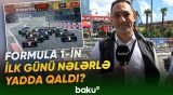 F1 həyəcanı davam edir | Bakı Şəhər Halqasında nələr baş verir? - Baku TV