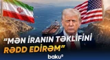 Hörmüz boğazı ilə bağlı İranın təklifinə Trampdan rədd cavabı gəldi - Baku TV