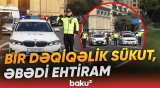 Azərbaycanda şəhidlərin xatirəsi bir dəqiqəlik sükutla yad edilib - Baku TV