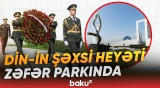 DİN əməkdaşları Vətən müharibəsində şəhid olan qəhrəmanların xatirəsini yad ediblər - Baku TV