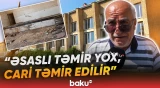 "Heç bir təmir işi görülmür" | Valideynlər gördükləri mənzərəyə etiraz edirlər - Baku TV