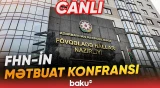 FHN çimərlik mövsümünün başa çatması ilə bağlı mətbuat konfransı keçirir - Baku TV CANLI