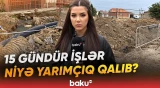 Suyun qarşısını taxta parçaları ilə bağladılar, amma... | Zabrat sakinləri çıxılmaz halda - Baku TV