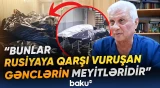İtkin düşənlərin taleyi onun əlindədir | Cəbhədəki meyitxananın azərbaycanlı rəhbəri - Baku TV