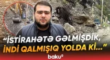 "Yollar çöküb, uçqun əmələ gəlib" | Quba-Xınalıq yolunda son vəziyyət necədir? - Baku TV