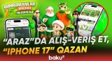 “Araz” supermarketlər şəbəkəsi müştərilərinə 15 000 hədiyyə qazanmaq imkanı təqdim edir - Baku TV