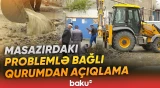 Masazırdakı su problemi nə zaman həll olunacaq? | ADSEA açıqlama verdi - Baku TV