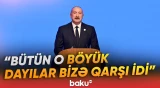 "Bizə heç kimin köməyi də lazım deyil, himayədarlığı da" | İlham Əliyev - Baku TV